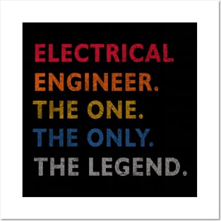 Electrical Engineer - The one The Legend Design Posters and Art